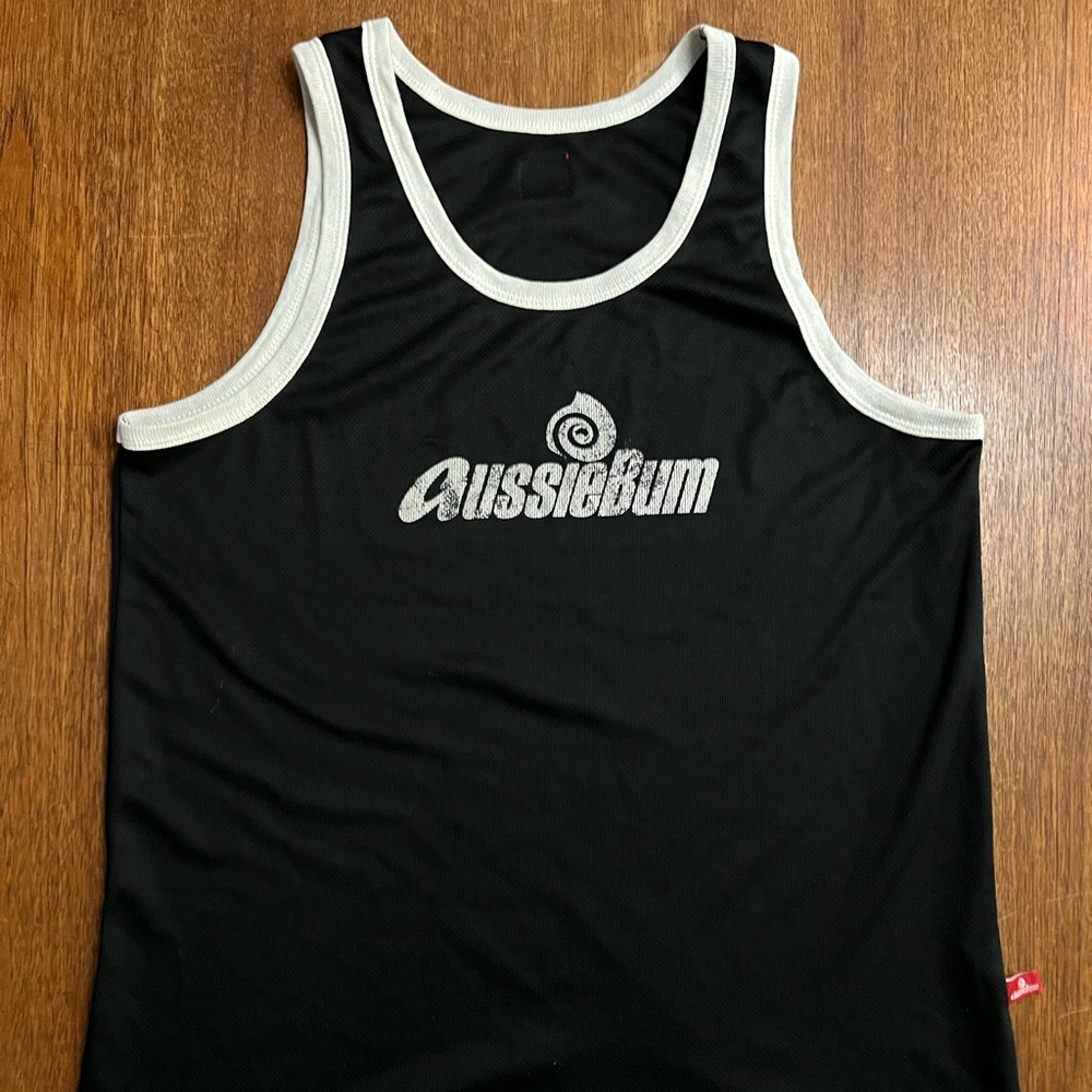 COPY - AussieBum Black Tank Top